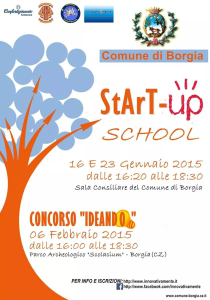 start-up school -LOCANDINA