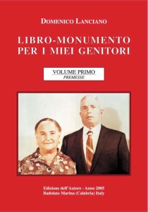 LIBRO-MONUMENTO di Domenico Lanciano VOLUME 1 copertina (1)