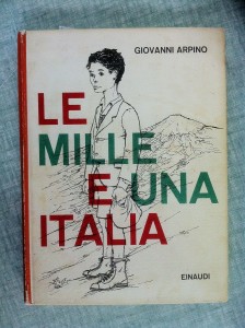 copertina libro prima edizione LE MILLE E UNA ITALIA di Giovanni Arpino - Einaudi 1960