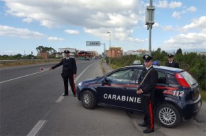 carabinieri posto blocco locri