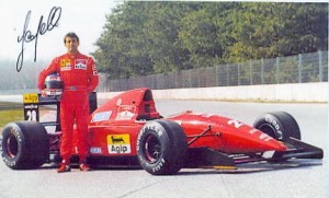 Ivan Capelli su Ferrari 1993