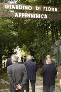 ingresso Giardino Flora Appeninica Capracotta