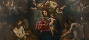 Battistello Caracciolo - La Madonna di Ognissanti - particolare