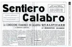 SENTIERO CALABRO - 20 GIUGNO 1971 - ANNO 11 N. 6