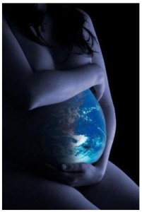 donna-incinta pianeta mondo