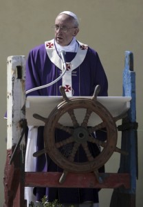 Papa Francesco a Lampedusa - omelia